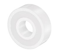 sourcing map 608-2RS Full Ceramic Bearings, 8x22x7mm Double Sealed ZrO2 Ceramic Ball Zirconia Bearing, Corrosion Proof, High Temperature Resistant for Food Machinery, Fishing Reel
