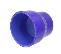 sourcing map 60mm-76mm Straight 3 Ply Intake Pipe Silicone Reducer Hose
