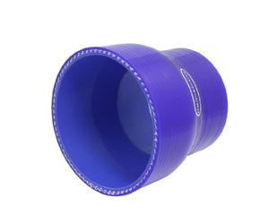 sourcing map 60mm-76mm Straight 3 Ply Intake Pipe Silicone Reducer Hose