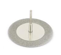 sourcing map 60mm Diamond Coated Rotary Cut Off Grinding Wheel Discs w 1/8" Mandrel