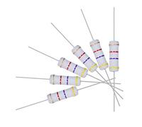 sourcing map 60Pcs 4.7K Ohm Resistor, 2W 5% Tolerance Metal Oxide Film Resistors, Axial Lead, Flame Proof for DIY Electronic Projects and Experiments