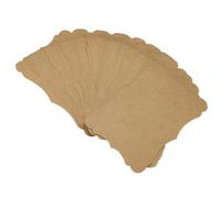 sourcing map 60Pcs Blank Kraft Cards Cardstock, 15 x 10cm Thick Colored Cardstock Paper Brown Index Cards for DIY Gift Greeting Cards Menus Wedding Invitations