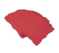 sourcing map 60Pcs Blank Kraft Cards Cardstock, 15 x 10cm Thick Colored Cardstock Paper Red Index Cards for DIY Gift Greeting Cards Menus Wedding Invitations