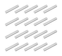 sourcing map 60Pcs M2.5 x 16mm 304 Stainless Steel Dowel Pin, Cylindrical Shelf Support Peg Pin Parallel Pin Fastener for Mechanical Manufacturing, Industry, Furniture Installation, Silver