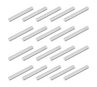 sourcing map 60Pcs M4x35mm 304 Stainless Steel Dowel Pin, Cylindrical Shelf Support Peg Pin Parallel Pin Fastener for Mechanical Manufacturing, Industry, Furniture Installation, Silver