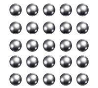 sourcing map 60pcs Precision Balls 11mm Diameter G1000 201 Stainless Steel for Bearings