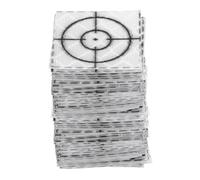 sourcing map 60pcs Survey Reflector Sheets 20mm x 20mm Self-Adhesive Surveying Target Mark Sticker Total Station Reflective Sheet Tape for Ship Inspection Tunnel Measure, Silver