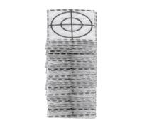 sourcing map 60pcs Survey Reflector Sheets 20x20mm Self-adhesive Reflective Tape Survey Target Mark for Total Stations, White