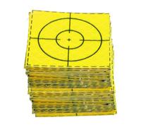 sourcing map 60pcs Survey Reflector Sheets 40mm x 40mm Self-Adhesive Surveying Target Mark Sticker Total Station Reflective Sheet Tape for Ship Inspection Tunnel Measure, Green