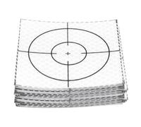 sourcing map 60pcs Survey Reflector Sheets 80mm x 80mm Self-Adhesive Surveying Target Mark Sticker Total Station Reflective Sheet Tape for Ship Inspection Tunnel Measure, Silver