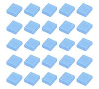 sourcing map 60pcs USB 2.0 Port Cap Cover Anti Dust Silicone Protector for USB Male USB Data Cable, Blue