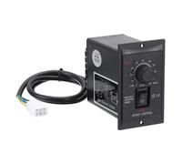 sourcing map 60W 220V AC Motor Speed Controller, AC Motor Controller Forward Reverse Switch with A Male Plug for Automated Industrial Equipment Machinery