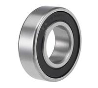 sourcing map 6205-2RS Deep Groove Ball Bearings 25mm x 52mm x 15mm Double Sealed Chrome Steel P6(ABEC3)