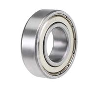 sourcing map 6205ZZ Deep Groove Ball Bearings 25mm x 52mm x 15mm Double Shielded Chrome Steel Z2
