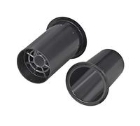 sourcing map 64mm x 115mm Speaker Port Tube Subwoofer Bass Reflex Tube Bass Woofer Box 2pcs