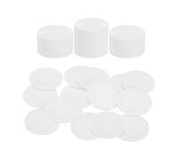 sourcing map 64Pcs Plastic Poker Chips, 1.5 Inch Mini Bingo Chips Learning Counters Counting Counters Disks Markers Opaque Game Tokens for Game Play Math Counting, White, Pattern
