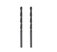 sourcing map 6542 High Speed Steel Straight Shank Twist Jobber Drill Bit, Fully Ground Black Oxide Drill Bits 2.9mm Drill Diameter 60mm Total Length 2 Pcs