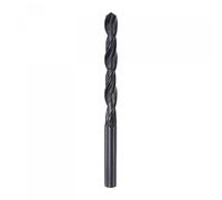 sourcing map 6542 High Speed Steel Straight Shank Twist Jobber Drill Bit, Fully Ground Black Oxide Drill Bits 7.6mm Drill Diameter 110mm Total Length 1 Pcs