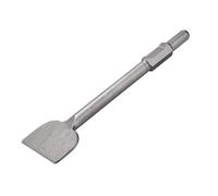 sourcing map 65A Shank Floor Scraper Chisel 16.1" x 1.2" Steel Jack Hammer Chisel Bit for Electric Demolition Gardening Landscaping Digging Cutting (Blade Width: 120mm)