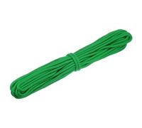 sourcing map 65Ft 1/3 inch (8mm) Polypropylene Rope, Diamond Braided Poly Rope, All-Purpose Utility Rope for Camping Tent, Canoes, Tree Work, Green