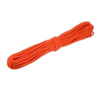 sourcing map 65Ft 1/3 inch (8mm) Polypropylene Rope, Diamond Braided Poly Rope, All-Purpose Utility Rope for Camping Tent, Canoes, Tree Work, Orange
