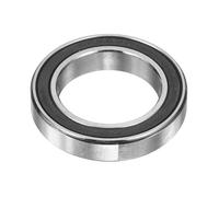 sourcing map 6803-2RS Hybrid Ceramic Deep Groove Ball Bearings 17x26x5mm Si3N4 Silicon Nitride Balls Steel Rings Double Sealed Bearing for Motors, CNC Spindles (ABEC5)