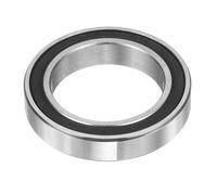 sourcing map 6805-2RS Hybrid Ceramic Deep Groove Ball Bearings 25x37x7mm Si3N4 Silicon Nitride Balls Steel Rings Double Sealed Bearing for Motors, CNC Spindles (ABEC5)
