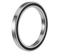 sourcing map 6815-2RS Deep Groove Ball Bearings 75mm Inner Dia 95mm OD 10mm Bore Double Shielded Chrome Steel Z2