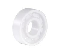 sourcing map 696 Full Ceramic Bearing 6 x 15 x 5mm Miniature Deep Groove Bearing Smooth Zirconia Ceramic Bearing for High-Speed Applications Z2 ABEC3(P6)