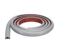 sourcing map 6ft Cord Cover Floor W0.3" x H0.3" Inner Channel PVC Hide Extension Cable Floor Wire Hider Wire Covers Protector for Prevent Cable Trips Cables Management, Grey