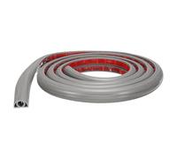 sourcing map 6ft Cord Cover Floor W0.3" x H0.3" Inner Channel PVC Hide Extension Cable Floor Wire Hider Wire Covers Protector for Prevent Cable Trips Cables Management, Wood Grey
