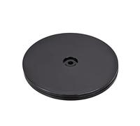 sourcing map 6inch Rotating Swivel Stand with Steel Ball Bearings Lazy Susan Base Turntable for Kitchen Corner Cabinets, Black