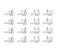 sourcing map 6lbs Hardwall Hanger for Hardware, Fasteners Hooks Wall Mount Non-Mark Hook Picture Photo Frame Hangers, 20 Pcs
