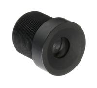 sourcing map 6mm CCTV Camera Lens 720p F2.0 FPV Wide Angle Security Camera Lens M12 Threaded Dia for IP Camera Panoramic, Black