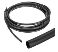 sourcing map 6mm Heat Shrink Tubing Waterproof, 4:1 Dual Wall Marine Adhesive Lined Industrial Heat Shrink Tube Wiring Wrap 10ft 1/4 Inch, Black-3m