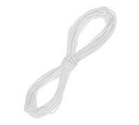 sourcing map 6mm x 26.8m Polypropylene Rope,Solid Braided Utility Rope All Purpose Boat Marine Cord for Camping,Flag Pole,Clothesline,Outdoor,White