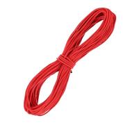 sourcing map 6mm x 27.5m Polypropylene Rope,Solid Braided Utility Rope All Purpose Boat Marine Cord for Camping,Flag Pole,Clothesline,Outdoor,Red