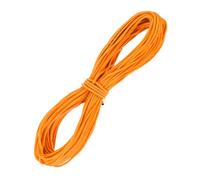 sourcing map 6mm x 27.5m Polypropylene Rope,Solid Braided Utility Rope All Purpose Boat Marine Cord for Camping,Flag Pole,Clothesline,Outdoor,Yellow