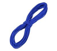 sourcing map 6mm x 45.7m Polypropylene Rope,Solid Braided Utility Rope All Purpose Boat Marine Cord for Camping,Flag Pole,Clothesline,Outdoor,Blue