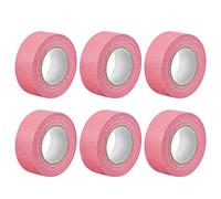 sourcing map 6Pcs 25mm 1 inch Wide 20m 21 Yards Masking Tape Painters Tape Rolls Pink
