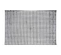 sourcing map 6pcs 42x60cm Plastic Mesh Canvas Sheet 6 Count Needlepoint Blank Canvas for Embroidery Knit Crochet Acrylic Yarn Crafting, Black