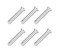 sourcing map 6Pcs 5/16" x 1-3/4" Single Hole Clevis Pins, 304 Stainless Steel Flat Head Clevis Pins Hitch Pin for Trailer Latch, Mechanics Repair, Furniture Installation, Industrial Equipment