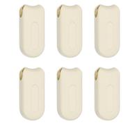 sourcing map 6Pcs Blind Cord Weight, 78mm Curtain Blinds Handles Plastic Pull String Pendants for Window Shutter Vertical Roller Blinds Accessories, Beige