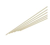 sourcing map 6Pcs Brass Brazing Rods, Phosphor Copper Solder, Low Temperature Welding Sticks 5/32"x10" for Copper Repair, HVAC Refrigerator