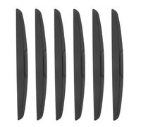 sourcing map 6pcs Car Door Edge Guards Protectors Silicone Side Doors Edge Protector Trim Strip Anti-Scratch Universal Vehicle Exterior Accessories for Car SUV Pickup Truck, Black