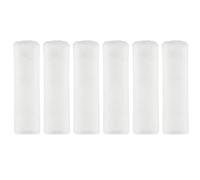 sourcing map 6pcs Car Seat Belt Pad Soft Fiber Seatbelt Shoulder Strap Covers Comfortable Driving Cushion Universal Car Accessories for Car, White