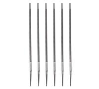 sourcing map 6pcs Chainsaw File, 7/32"(5.5mm) Round Sharpening Hand Files Tool with Spiral Cut for Chain Chainsaw Sharpening, Grinding