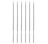sourcing map 6pcs Chainsaw File, 9/64"(3.5mm) Round Sharpening Hand Files Tool with Spiral Cut for Chain Chainsaw Sharpening, Grinding