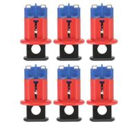 sourcing map 6pcs Circuit Breaker Lockout Industrial Grade Miniature Loto Device Pin In Breaker Switch for Electrical Lockout
