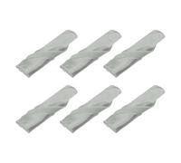 sourcing map 6pcs Cloth Napkins Gray Satin Table Napkins Polyester Square Bright Table Napkin Fabric Table Napkin for Event Wedding Party Table Decoration,20x20 Inch